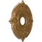 Ekena Millwork Attica PVC Clng Medallion (Fits Canopies up to 5 5/8"), Metallic Gold Rush, 16"OD x 3 1/2"ID x 1"P CMP16ATCGH - alternate 4